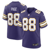 NFL Alan Page Minnesota Vikings Retired Player Alternate Game Jersey - Purple