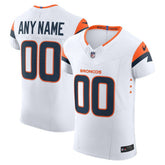 NFL Denver Broncos Vapor F.U.S.E. Elite Custom Jersey - White