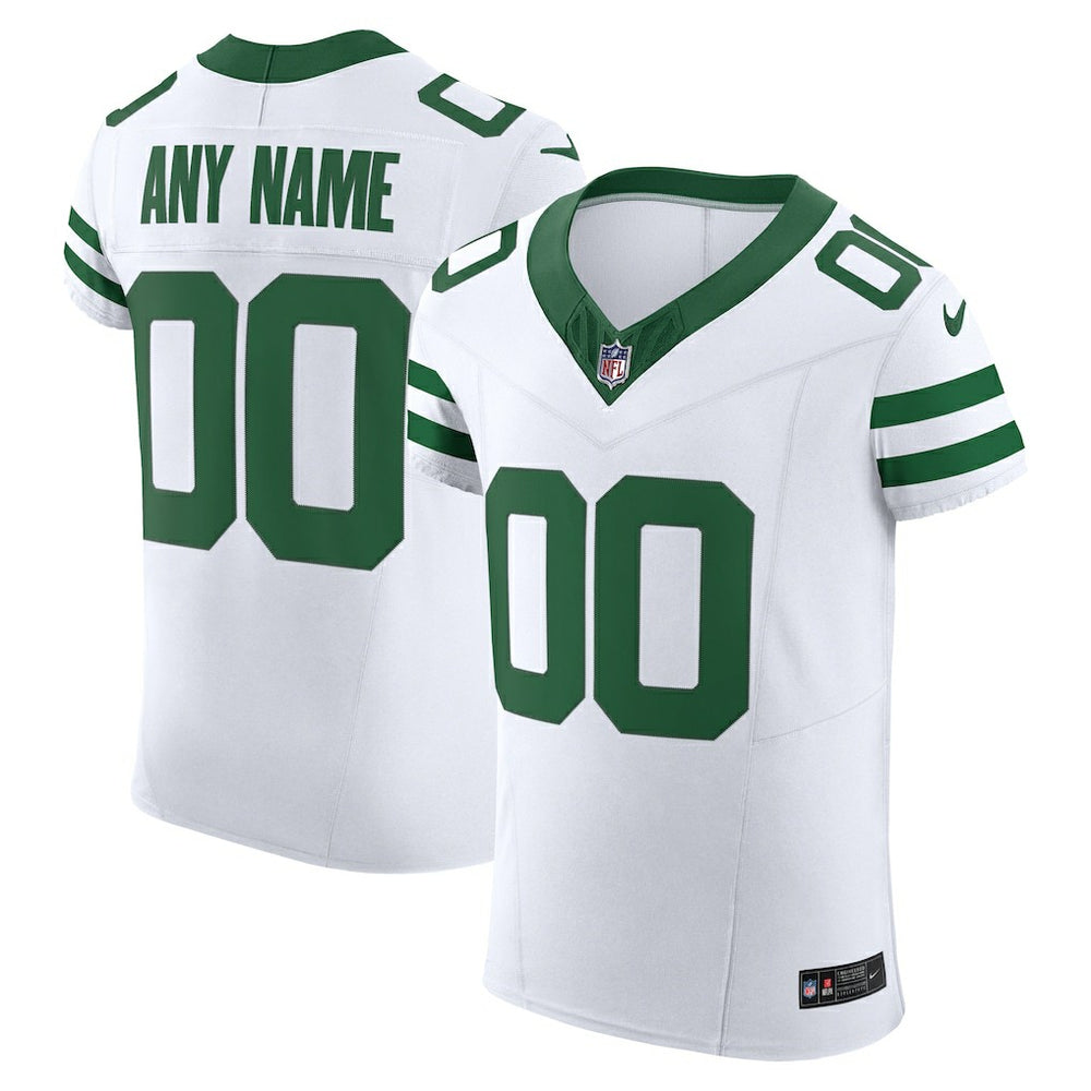 NFL New York Jets Vapor F.U.S.E. Elite Custom Jersey - White