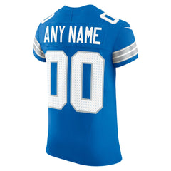 NFL Detroit Lions Team Vapor F.U.S.E. Elite Custom Jersey - Blue