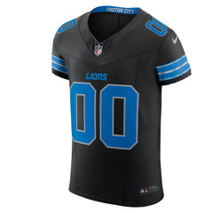 NFL Detroit Lions Alternate Vapor F.U.S.E. Elite Custom Jersey - Black
