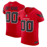 NFL Houston Texans Alternate Vapor F.U.S.E. Elite Custom Jersey - Red