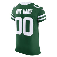 NFL New York Jets Vapor F.U.S.E. Elite Custom Jersey - Legacy Green