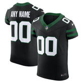 NFL New York Jets Alternate Vapor F.U.S.E. Elite Custom Jersey - Legacy Black