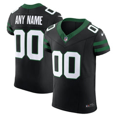 NFL New York Jets Alternate Vapor F.U.S.E. Elite Custom Jersey - Legacy Black