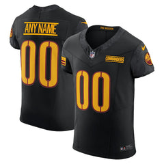 NFL Washington Commanders Alternate Vapor F.U.S.E. Elite Custom Jersey - Black