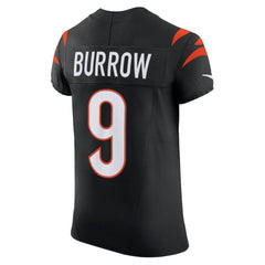 NFL Joe Burrow Cincinnati Bengals Vapor F.U.S.E. Elite Jersey - Black