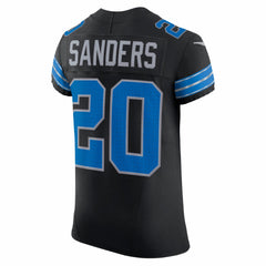 NFL Barry Sanders Detroit Lions Alternate Vapor F.U.S.E. Elite Jersey - Black