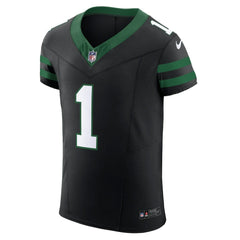 NFL Ahmad Sauce Gardner New York Jets Vapor F.U.S.E. Elite Jersey Vapor F.U.S.E. Elite Jersey - Black