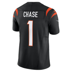 NFL Ja'Marr Chase Cincinnati Bengals Vapor F.U.S.E. Limited Jersey - Black