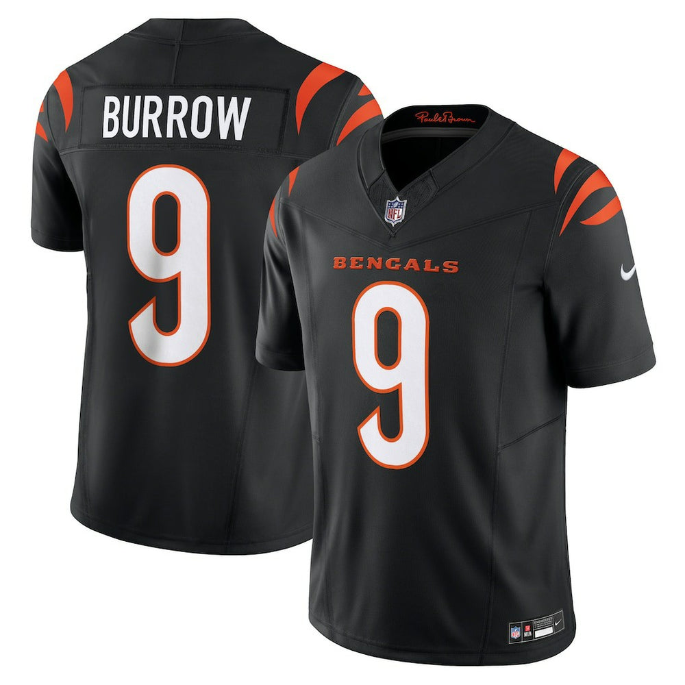 NFL Joe Burrow Cincinnati Bengals Vapor F.U.S.E. Limited Jersey - Black
