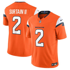 NFL Patrick Surtain II Denver Broncos Mile High Collection Vapor F.U.S.E. Limited Jersey - Orange