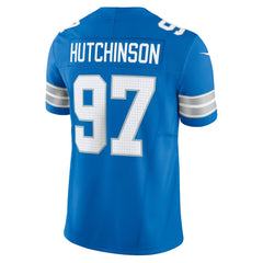 NFL Aidan Hutchinson Detroit Lions Team Vapor F.U.S.E. Limited Jersey - Blue