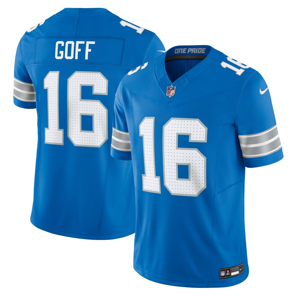 NFL Jared Goff Detroit Lions Vapor F.U.S.E. Limited Jersey - Blue