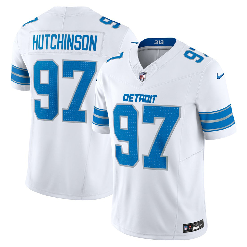 NFL Aidan Hutchinson Detroit Lions Vapor F.U.S.E. Limited Jersey - White
