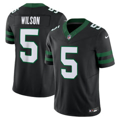 NFL Garrett Wilson New York Jets Alternate Vapor F.U.S.E. Limited Jersey - Legacy Black