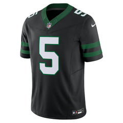 NFL Garrett Wilson New York Jets Alternate Vapor F.U.S.E. Limited Jersey - Legacy Black