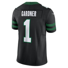 NFL Ahmad Sauce Gardner New York Jets Alternate Vapor F.U.S.E. Limited Jersey - Legacy Black