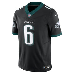 NFL DeVonta Smith Philadelphia Eagles Alternate Vapor F.U.S.E. Limited Jersey - Black