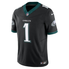 NFL Jalen Hurts Philadelphia Eagles Alternate Vapor F.U.S.E. Limited Jersey - Black