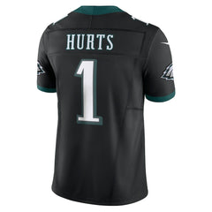 NFL Jalen Hurts Philadelphia Eagles Alternate Vapor F.U.S.E. Limited Jersey - Black