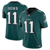 A.J. Brown Philadelphia Eagles Vapor F.U.S.E. Limited Jersey Midnight Green