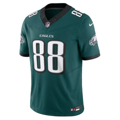 NFL Dallas Goedert Philadelphia Eagles Vapor F.U.S.E. Limited Jersey - Midnight Green