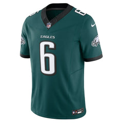 NFL DeVonta Smith Philadelphia Eagles Vapor F.U.S.E. Limited Jersey - Midnight Green