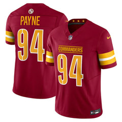 NFL Daron Payne Washington Commanders Vapor F.U.S.E. Limited Jersey - Burgundy