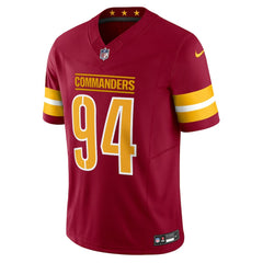 NFL Daron Payne Washington Commanders Vapor F.U.S.E. Limited Jersey - Burgundy