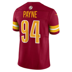 NFL Daron Payne Washington Commanders Vapor F.U.S.E. Limited Jersey - Burgundy