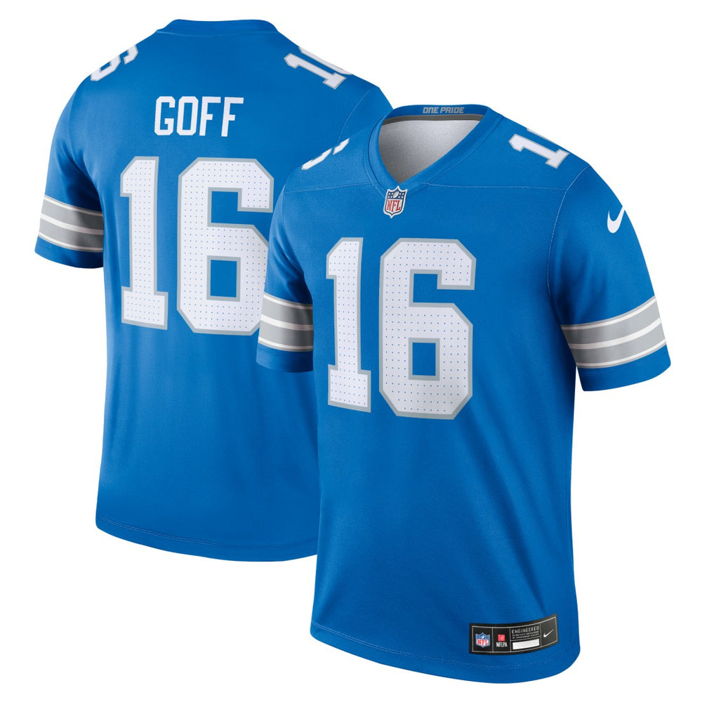 Jared Goff Detroit Lions Legend Player Performance Top Blue