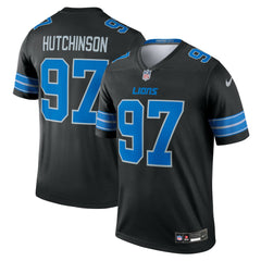 Aidan Hutchinson Detroit Lions Legend Player Performance Top Black