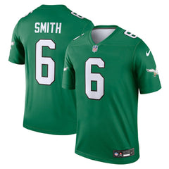 DeVonta Smith Philadelphia Eagles Legend Player Performance Top Kelly Green