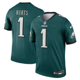 Jalen Hurts Philadelphia Eagles Legend Player Performance Top Green
