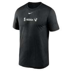 Seattle Mariners Nike Fashion Over Shoulder Logo Legend T-Shirt - Black T-shirts