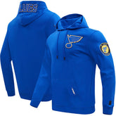 NHL St. Louis Blues Pro Standard Classic Pullover Hoodie - Blue
