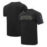 NHL Pittsburgh Penguins Pro Standard Wordmark T-Shirt - Black