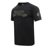NHL Detroit Red Wings Pro Standard Wordmark T-Shirt - Black