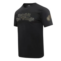 NHL Detroit Red Wings Pro Standard Wordmark T-Shirt - Black