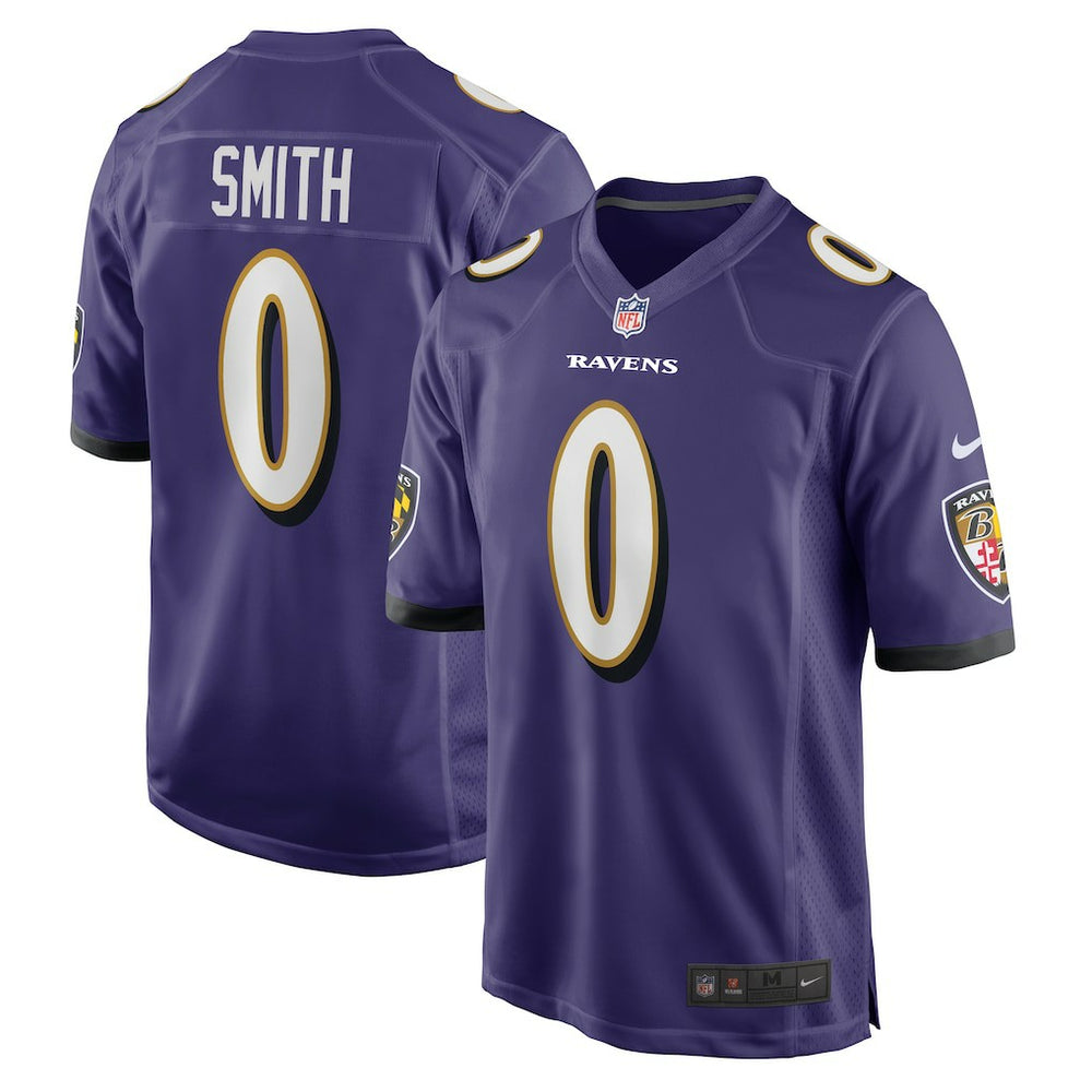 NFL Roquan Smith Baltimore Ravens Team Game Jersey - Purple