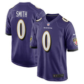 Roquan Smith Baltimore Ravens Team Game Jersey Purple