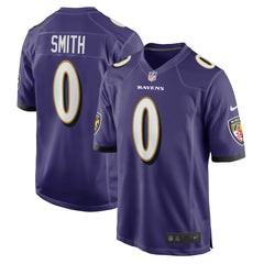 NFL Roquan Smith Baltimore Ravens Team Game Jersey - Purple
