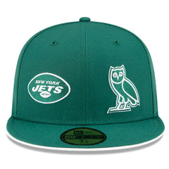 New York Jets New Era OVO x NFL 59FIFTY Fitted Hat Green