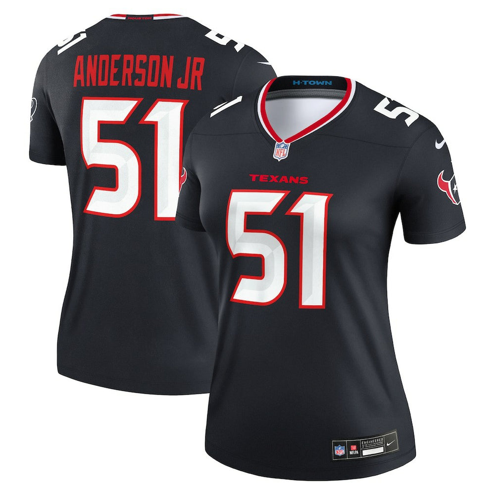 Will Anderson Jr. Houston Texans Women's Legend Player Performance Top Navy