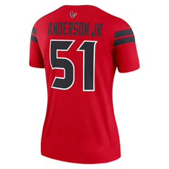 Will Anderson Jr. Houston Texans Women's Alternate Legend Player Performance Top Red