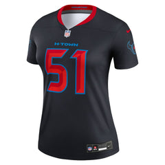 Will Anderson Jr. Houston Texans Women's Alternate Legend Player Performance Top Navy
