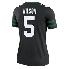 Garrett Wilson New York Jets Women's Alternate Legend Player Performance Top Legacy Black