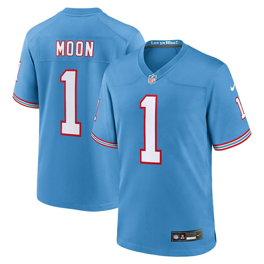 NFL Warren Moon Tennessee Titans Retired Player Alternate Game Jersey - Light Blue