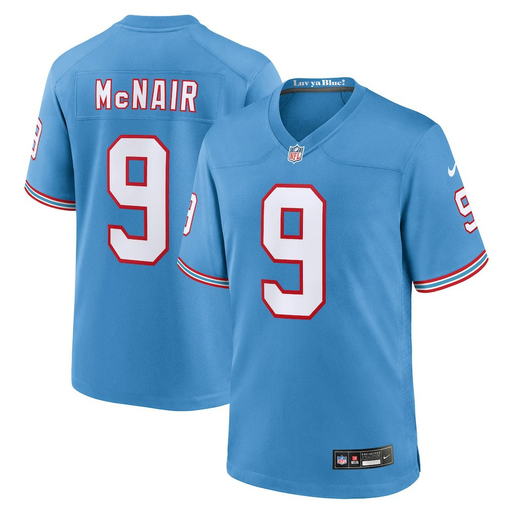 NFL Steve McNair Tennessee Titans Retired Player Alternate Game Jersey - Light Blue